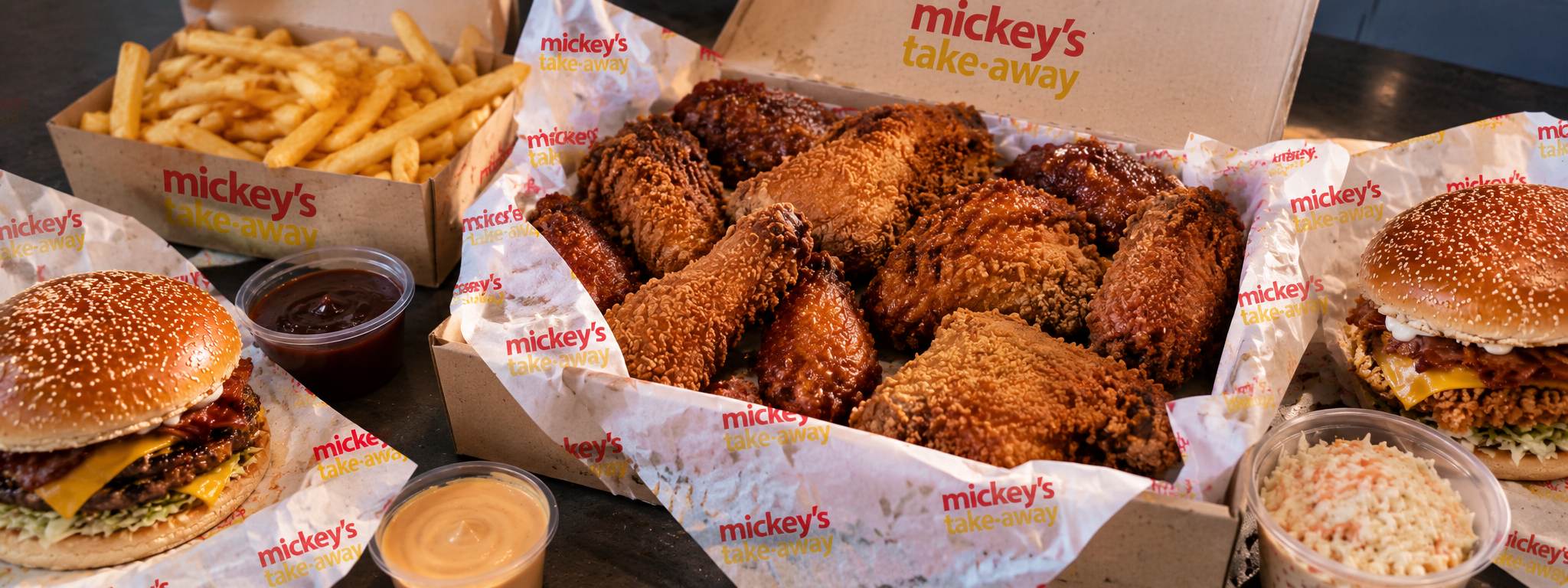 Mickeys Takeaway header image